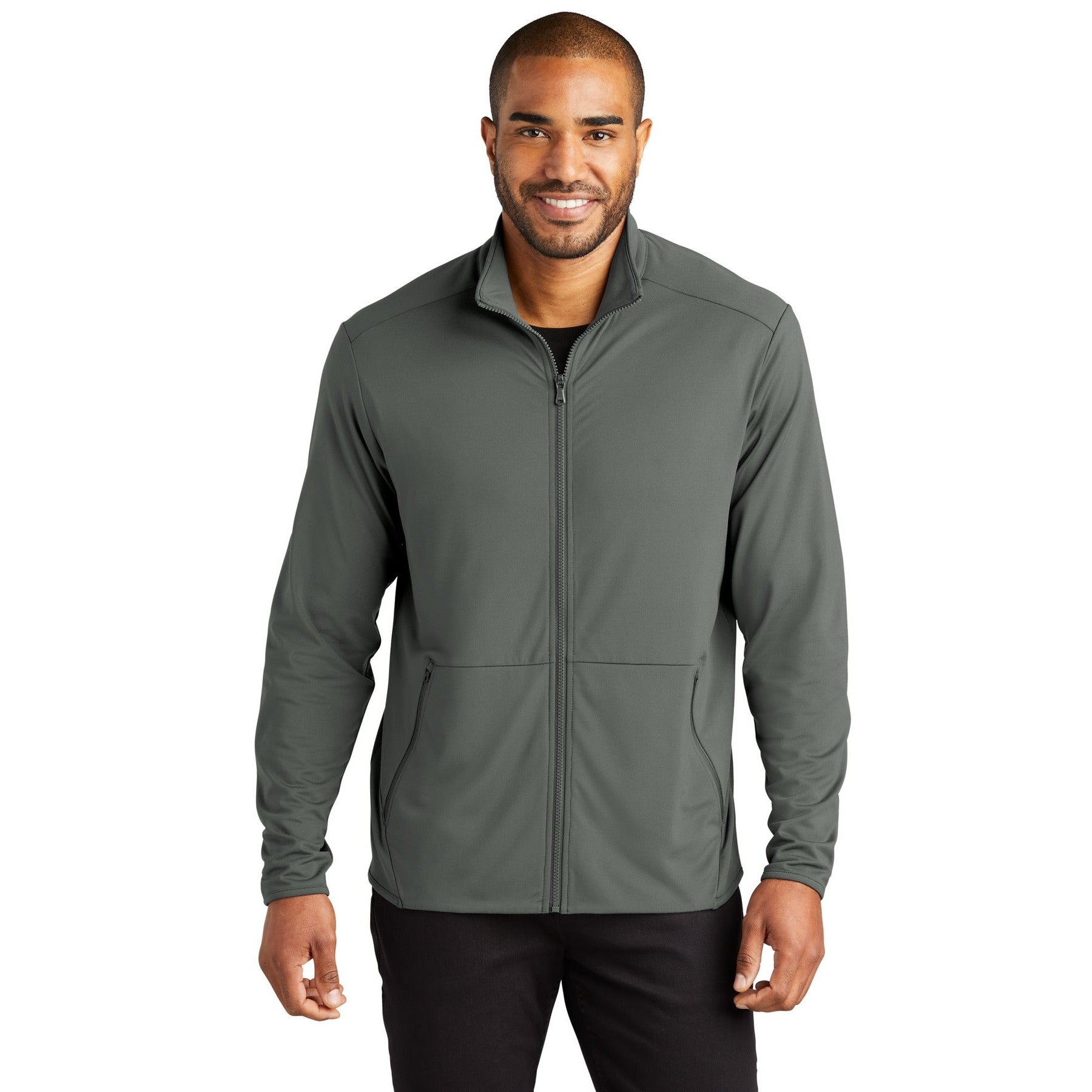 Port Authority-Port Authority® Accord Stretch Fleece Full-Zip K595-MedTech-3